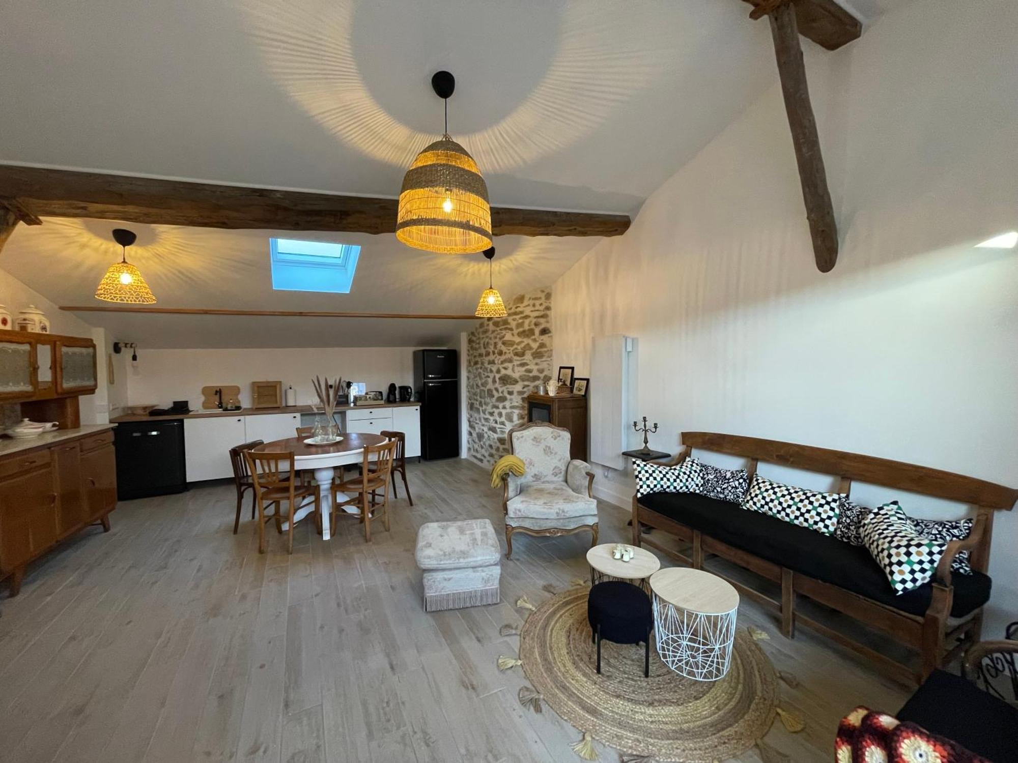 Maison De Village Coeur Andeol Saint-Andeol-le-Chateau Kültér fotó